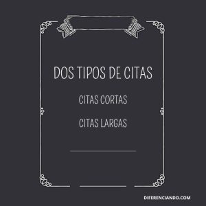 Ejemplos De Citas Textuales Diferenciando