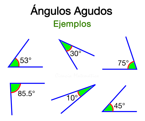 Tipos De ángulos Clasificación Ejemplos Y Diferencias Diferenciando 1657