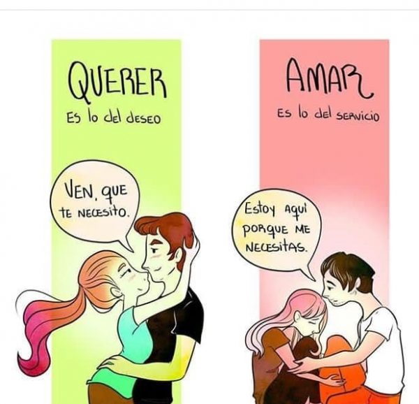 Diferencia Entre Amar Y Querer - Diferenciando